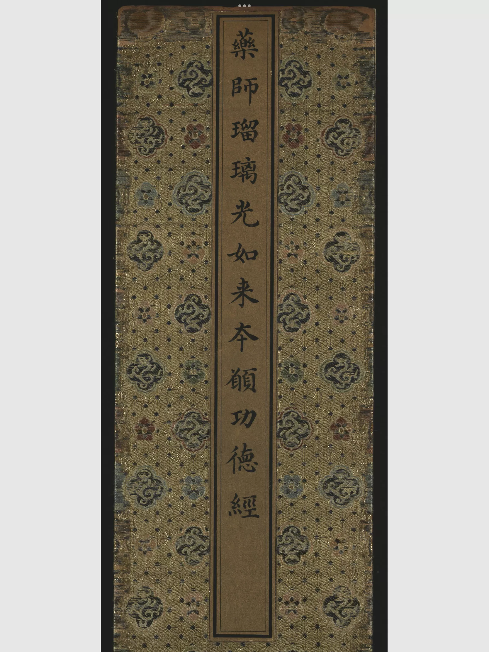 药师琉璃光如来本愿功德经 经折（藥師琉璃光如來本願功德經）
